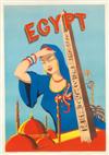 VARIOUS DESIGNERS. [AUTOMOBILE AND TRAVEL.] Group of 5 Posters. Sizes vary.